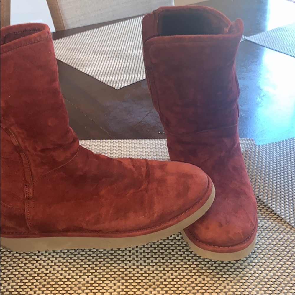 Maroon/ Cranberry Ugg Boots